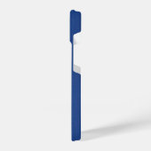 Farbenfrohe Streifen Muster iPhone Hülle (Linke Seite)