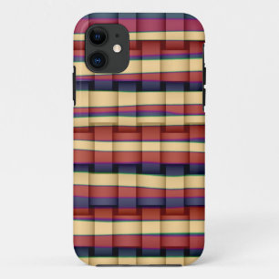 Farbenfrohe Streifen Retro-Grafikdesign 2 Case-Mate iPhone Hülle
