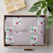 Farbenfrohe Streifen Seidenpapier (Geschenk)