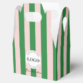 Farbenfrohe Streifen Unternehmen Geschenke für die Geschenkschachtel (Geöffnet)