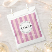 Farbenfrohe Streifen Unternehmen Geschenke für die Geschenktütchen (Ausgeschnitten)