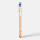 Farbenfrohe Strickwellen Case-Mate iPhone Hülle (Rückseite / Links)