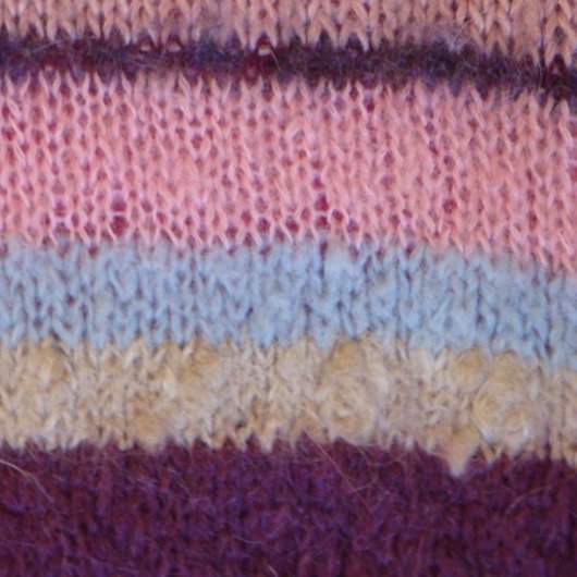 farbenfrohe Stripes Vintager Spaß Kugelschreiber