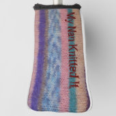 farbenfrohe Stripteppiche Vintager Spaß Golf Headcover (Rotieren 90)