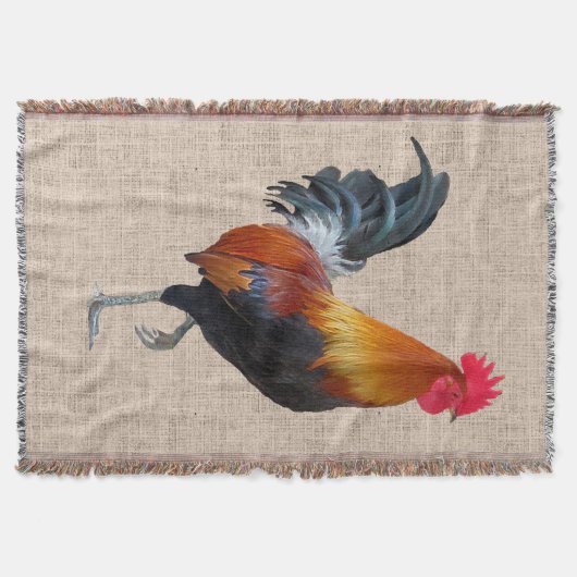 Farbenfrohe Strutturbinen Decke (Vorderseite)