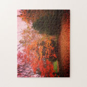 Farbenfrohe Stürzbäume Puzzle (Vertikal)