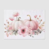 Farbenfrohe Sturzpumpen und Blume fallen Seidenpapier (Vorderseite)