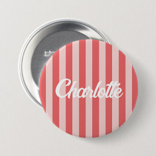 Farbenfrohe, stylische, helle Minimalistische Stre Button