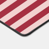 Farbenfrohe, stylische, helle Minimalistische Stre Schreibtischunterlage (Ecke)