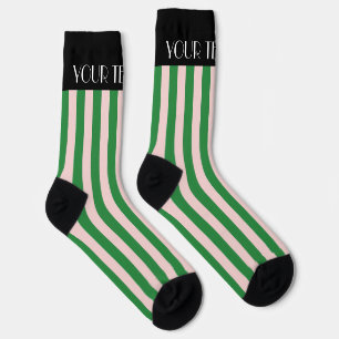 Farbenfrohe, stylische, helle Minimalistische Stre Socken