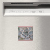 Farbenfrohe Sukkulente, die Ihnen glückliche Dinge Magnet (In Situ (Geschirrspüler))