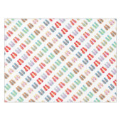 Farbenfrohe Summer Beach Flip Flops Tischdecke (Vorderseite (Horizontal))