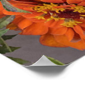 Farbenfrohe Summer Bouquet Poster (Ecke)