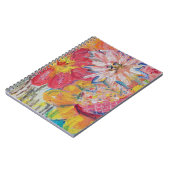 Farbenfrohe Suns von Lydias Art Sangria Notizblock (Linke Seite)