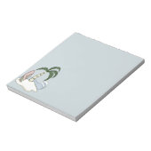 Farbenfrohe Surfbrett Insel 4 Notepad Notizblock (Rotiert)