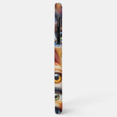 Farbenfrohe Surreal Eyes iPhone-Hülle Case-Mate iPhone Hülle (Hinten/Links)