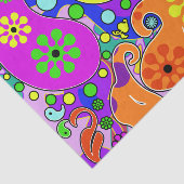 Farbenfrohe Süße 16 Geburtstag Seidenpapier (Ausschnitt)