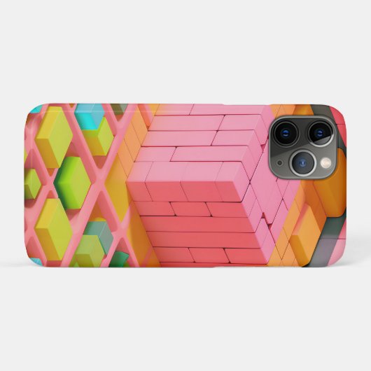 Farbenfrohe Süße Case-Mate iPhone Hülle (Rückseite (Horizontal))