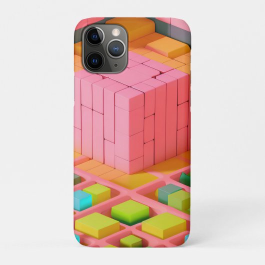 Farbenfrohe Süße Case-Mate iPhone Hülle (Rückseite)