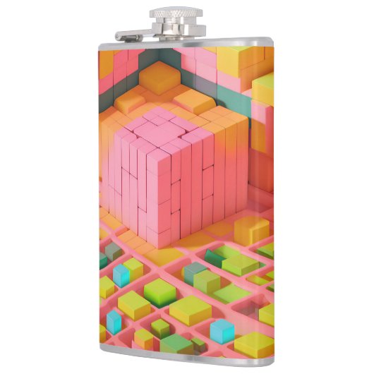 Farbenfrohe Süße Flachmann (Links)