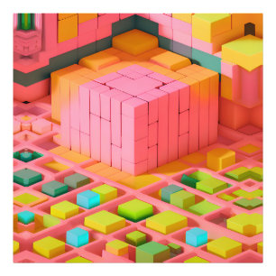 Farbenfrohe Süße Fotodruck