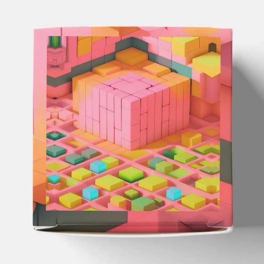 Farbenfrohe Süße Geschenkschachtel (Oben)