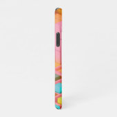 Farbenfrohe Süße iPhone Hülle (Rechte Seite)