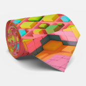 Farbenfrohe Süße Krawatte (Gerollt)