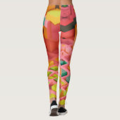 Farbenfrohe Süße Leggings (Rückseite)