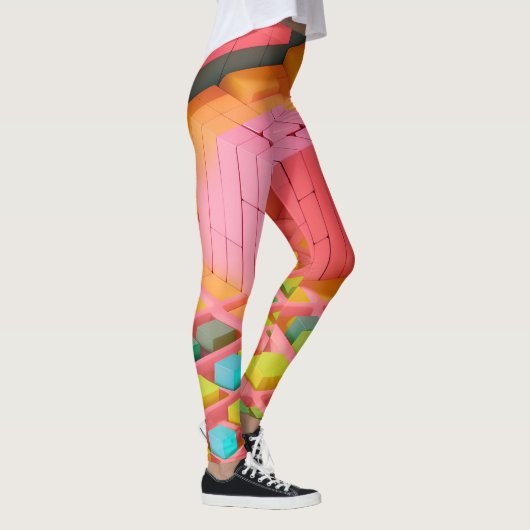 Farbenfrohe Süße Leggings (Rechts)