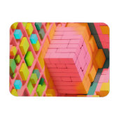 Farbenfrohe Süße Magnet (Horizontal)