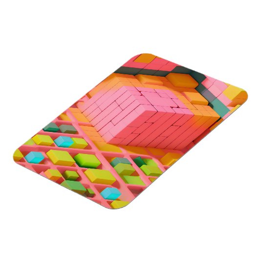 Farbenfrohe Süße Magnet (Linke Seite)