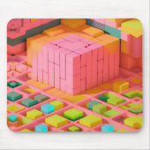 Farbenfrohe Süße Mousepad (Vorne)