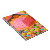 Farbenfrohe Süße Notizblock (Rechte Seite)