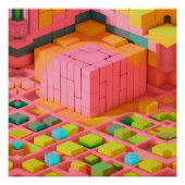 Farbenfrohe Süße Poster (Vorderseite)