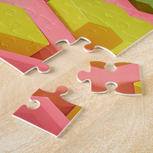 Farbenfrohe Süße Puzzle (Seite)