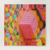 Farbenfrohe Süße Puzzle (Horizontal)