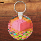 Farbenfrohe Süße Schlüsselanhänger (Rückseite)