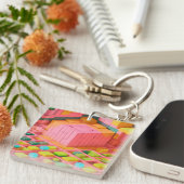 Farbenfrohe Süße Schlüsselanhänger (Vorderseite rechts)