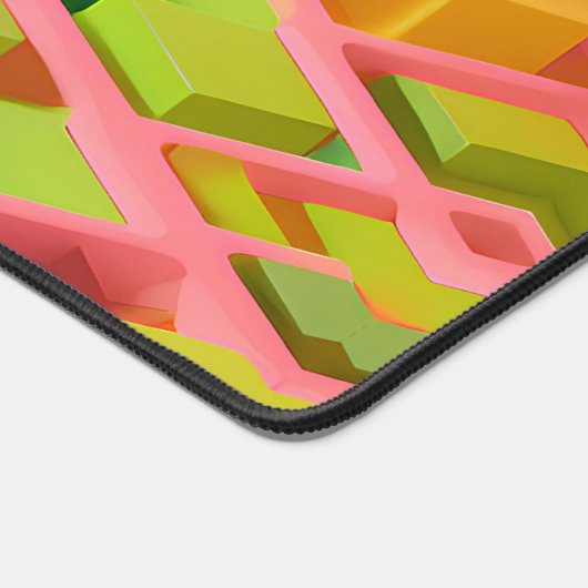 Farbenfrohe Süße Schreibtischunterlage (Ecke)