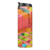 Farbenfrohe Süße Thermosbecher (Nach rechts gedreht)