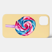 Farbenfrohe Süßwarenkunst Case-Mate iPhone Hülle (Rückseite (Horizontal))