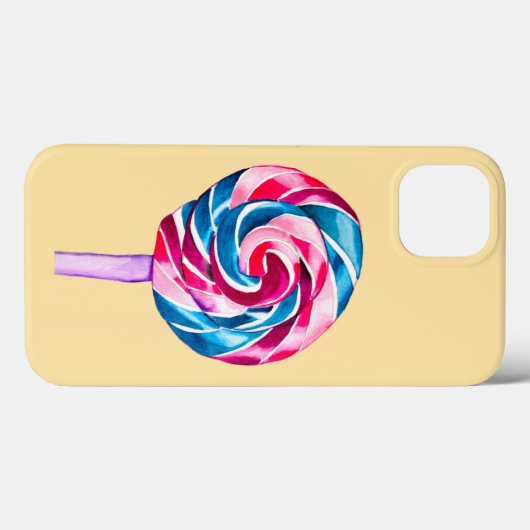 Farbenfrohe Süßwarenkunst Case-Mate iPhone Hülle (Rückseite (Horizontal))