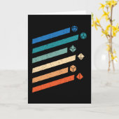 Farbenfrohe Tablettenwürfel Karte (Gelbe Blume)