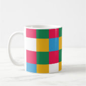 Farbenfrohe Tafel Kaffeetasse (Links)