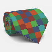 Farbenfrohe Tafel Krawatte (Gerollt)