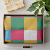 Farbenfrohe Tafel Seidenpapier (Geschenk)