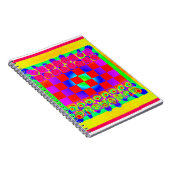 Farbenfrohe Tafel und Stücke Notizblock (Rechte Seite)