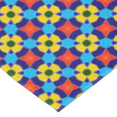 Farbenfrohe Talavera Tile Tableclout Tischdecke (Schrägansicht)