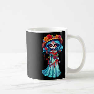 Farbenfrohe Tänze mexikanische Skelette - Niedlich Kaffeetasse